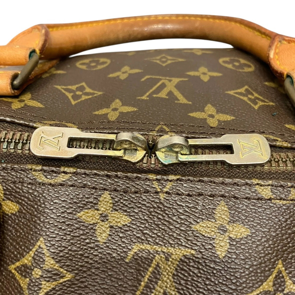 LOUIS VUITTON Brown Monogram Canvas Keepall 60 Boston Bag - Picture 8 of 9